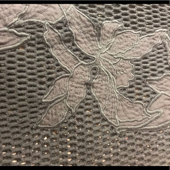 NWT BUFFALO DavidBitton SM Woven Floral Mesh Shirt - Picture 3 of 6